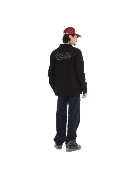 Von Dutch Roy Noir Black Cotton Shirt