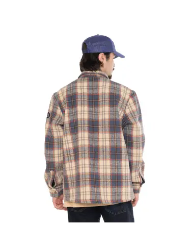 Camisa Von Dutch Pepper Beige de Cuadros