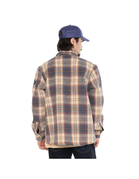 Von Dutch Pepper Beige Plaid Shirt