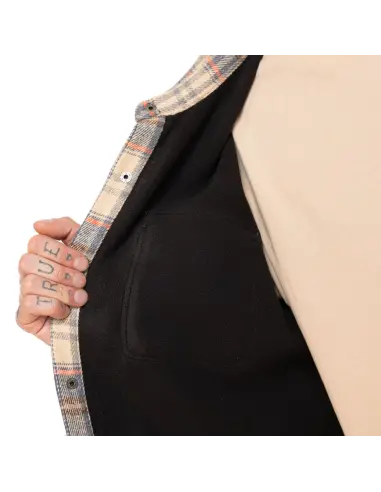 Chemise à Carreaux Von Dutch Pepper Beige