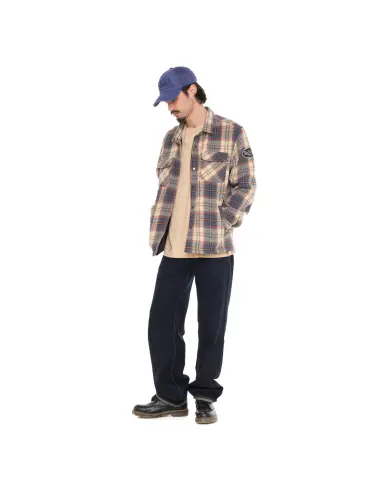 Chemise à Carreaux Von Dutch Pepper Beige