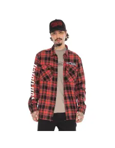Camicia Von Dutch Juan Coral in Cotone 2