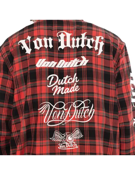Camisa Von Dutch Juan Coral de Algodón
