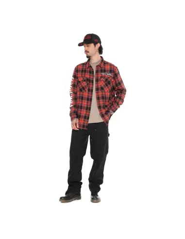 Chemise Von Dutch Juan Coral en Coton