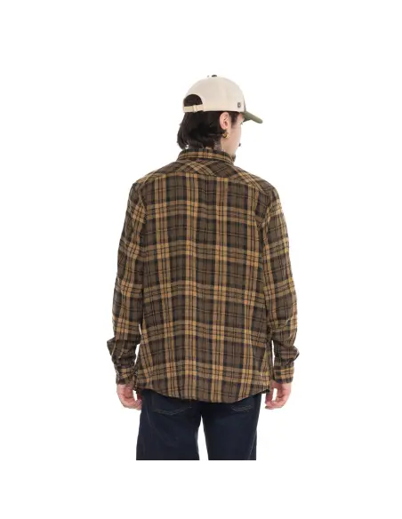Chaqueta Camisa Cuadros Marrón Von Dutch