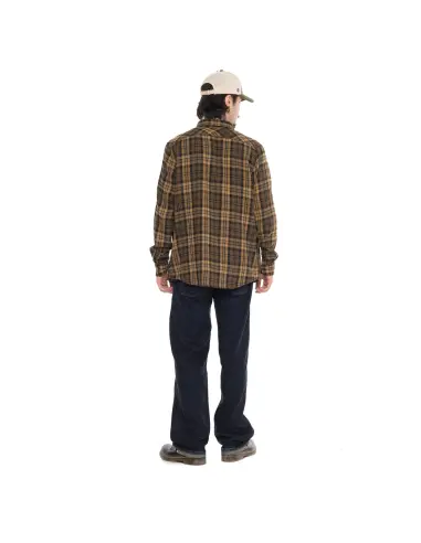 Brown Checked Shirt Jacket Von Dutch