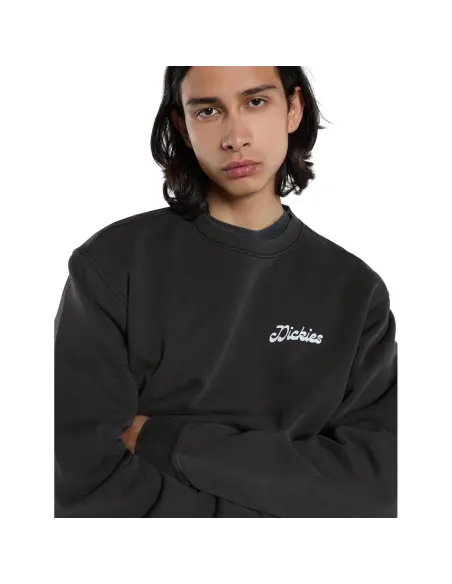 Felpa Dickies Cornville Nera | Iguana Custom