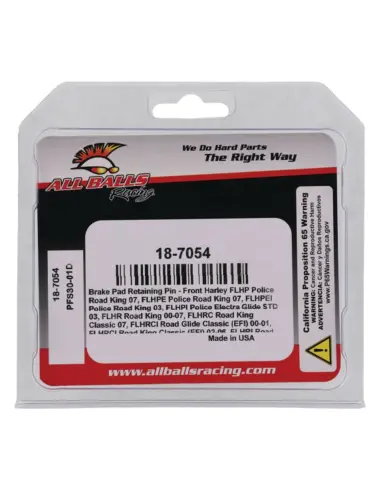 All Balls Harley Brake Pad Pin 2000-2007