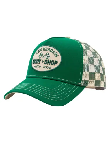 Cappello Verde King Kerosin Body Shop Taglia Unica
