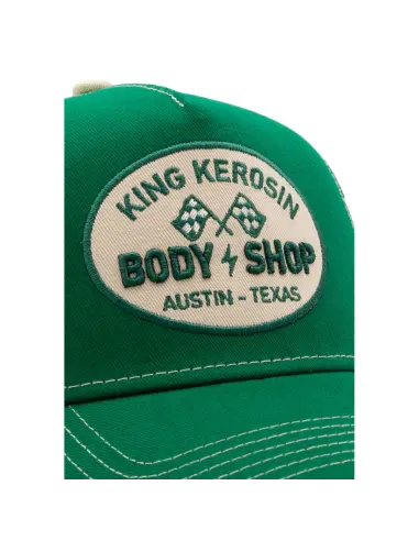 Boné Verde King Kerosin Body Shop Tamanho Único