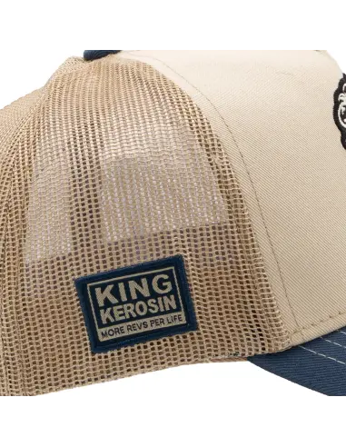 Berretto King Kerosin Hot Rod Off White
