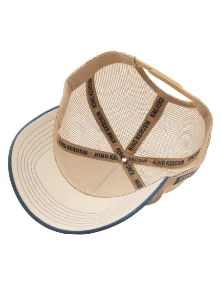 Gorra King Kerosin Hot Rod Off White