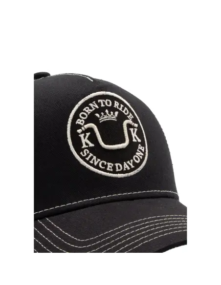 Gorra King Kerosin Born to Ride Negra