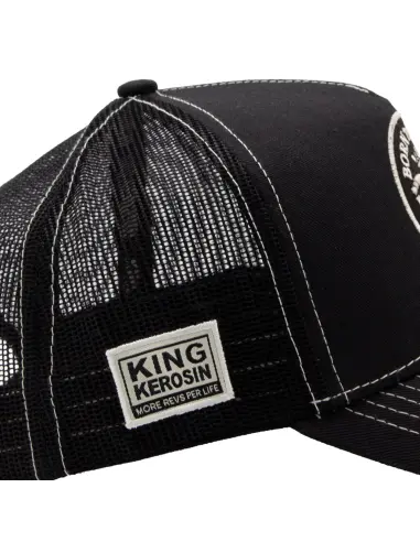 King Kerosin Born to Ride Black Cap