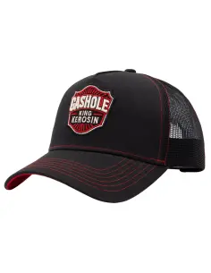 Gorra King Kerosin Gashole Negra | Iguana Custom