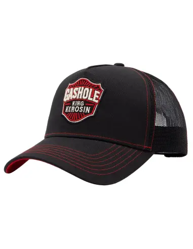 Gorra King Kerosin Gashole Negra | Iguana Custom