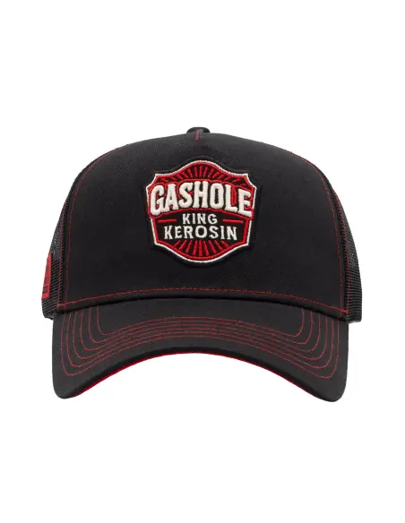 Casquette King Kerosin Gashole Noire | Iguana Custom