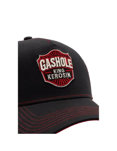 Casquette King Kerosin Gashole Noire | Iguana Custom