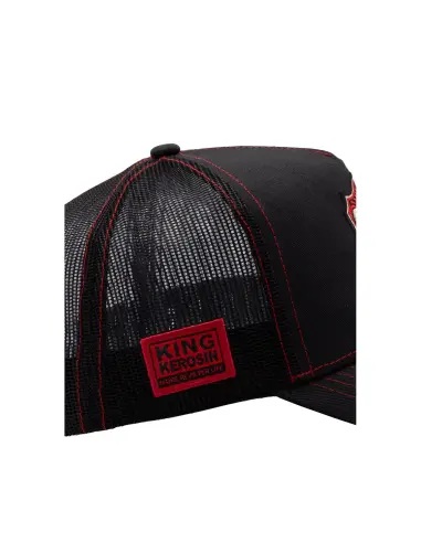 Gorra King Kerosin Gashole Negra | Iguana Custom