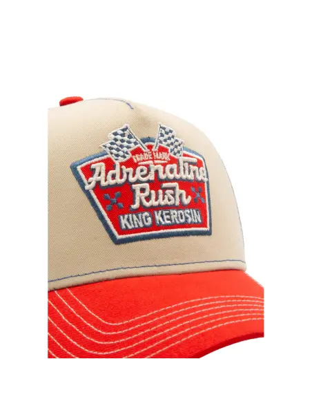 King Kerosin Adrenaline Rush Red and Blue Cap