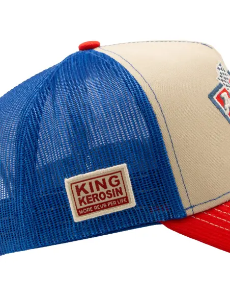 Gorra King Kerosin Adrenaline Rush Roja y Azul