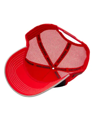 Cappello King Kerosin Knucklehead Nero e Rosso