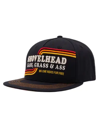 Gorra Negra King Kerosin Shovelhead Talla Única