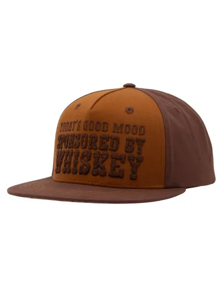 Gorra King Kerosin Sponsored by Whiskey Marrón