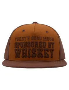 Gorra King Kerosin Sponsored by Whiskey Marrón 2
