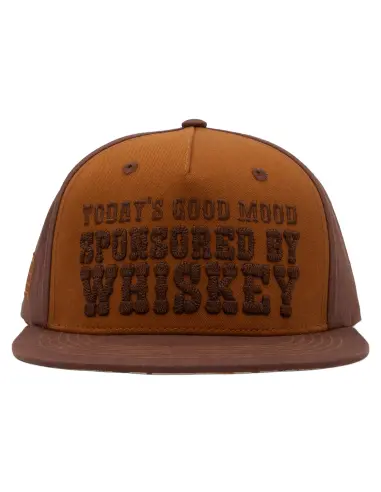 Gorra King Kerosin Sponsored by Whiskey Marrón