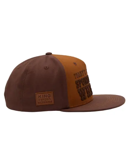 Casquette Marron King Kerosin Sponsored by Whiskey