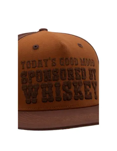Boné Castanho King Kerosin Sponsored by Whiskey