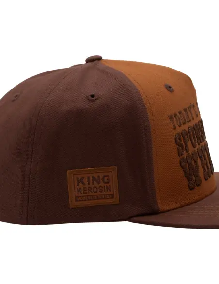 King Kerosin Sponsored by Whiskey Brown Cap