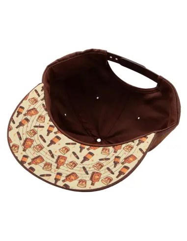 Gorra King Kerosin Sponsored by Whiskey Marrón