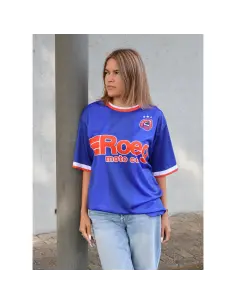 Camiseta Roeg Peruna LE Azul y Naranja