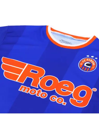 Camiseta Roeg Peruna LE Azul e Laranja