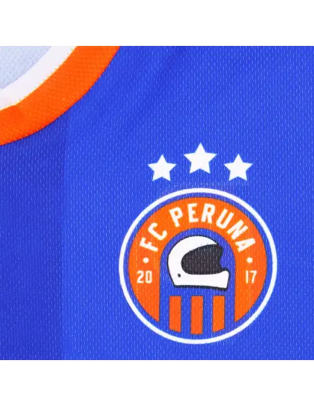 Camiseta Roeg Peruna LE Azul y Naranja
