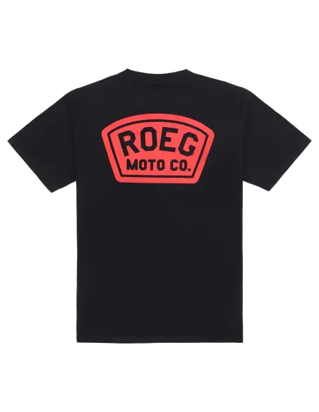 Black Roeg Shield Cotton-Stretch T-Shirt