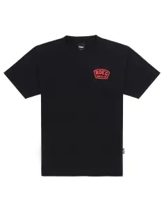 Camiseta Roeg Shield Negra de Algodón Elástico 2