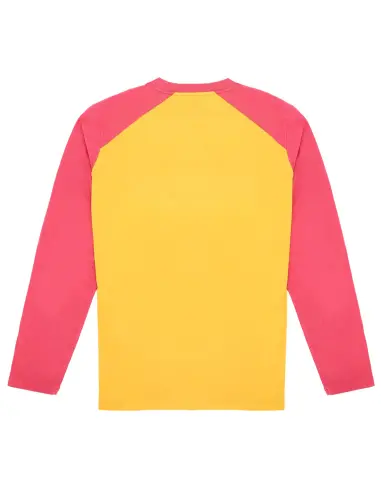 Camisola Roeg Ricky Manga Comprida Amarela Vermelha