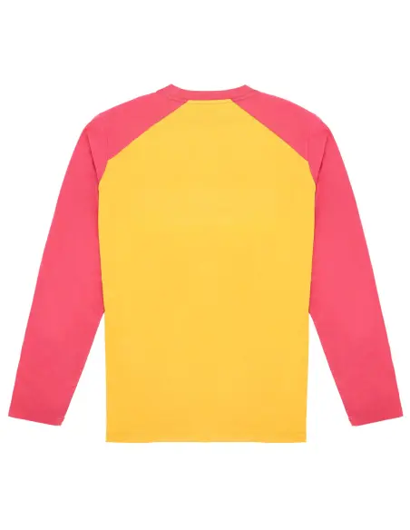 Camiseta Manga Larga Roeg Ricky Amarillo Rojo
