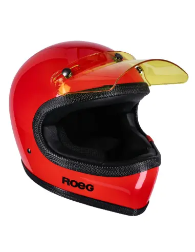 Visera Roeg Sonny Amarilla para Casco Peruna