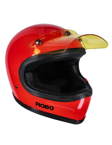 Visera Roeg Sonny Amarilla para Casco Peruna