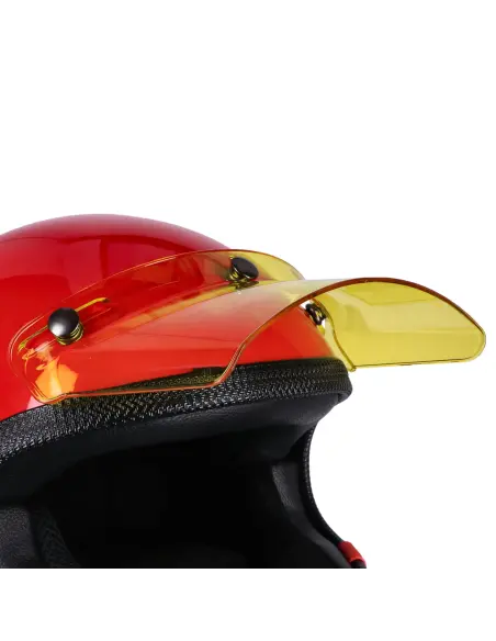 Viseira Roeg Sonny Amarela para Capacete Peruna
