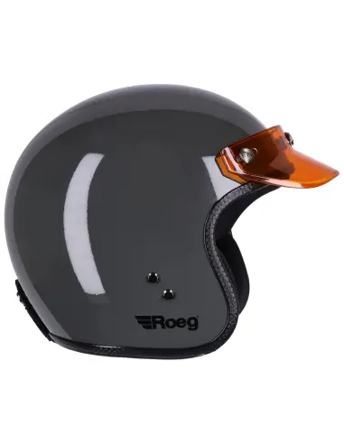Visera Translúcida Naranja Roeg para Casco Jett