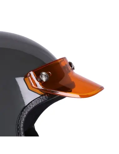 Visiera Arancione Traslucida Roeg per Casco Jett
