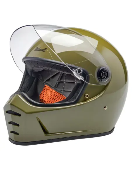 Capacete Biltwell Lane Splitter Verde oliva