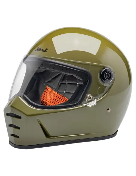 Capacete Biltwell Lane Splitter Verde oliva