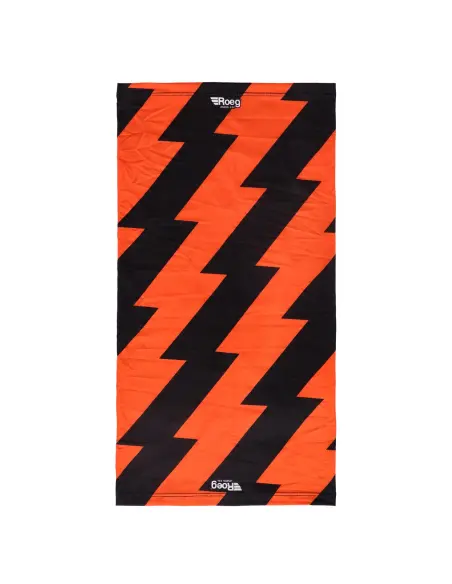 Tour de Cou Multifonction Roeg Bolt Noir et Orange