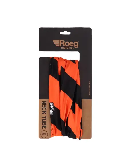 Roeg Bolt Black and Orange Multifunction Tube